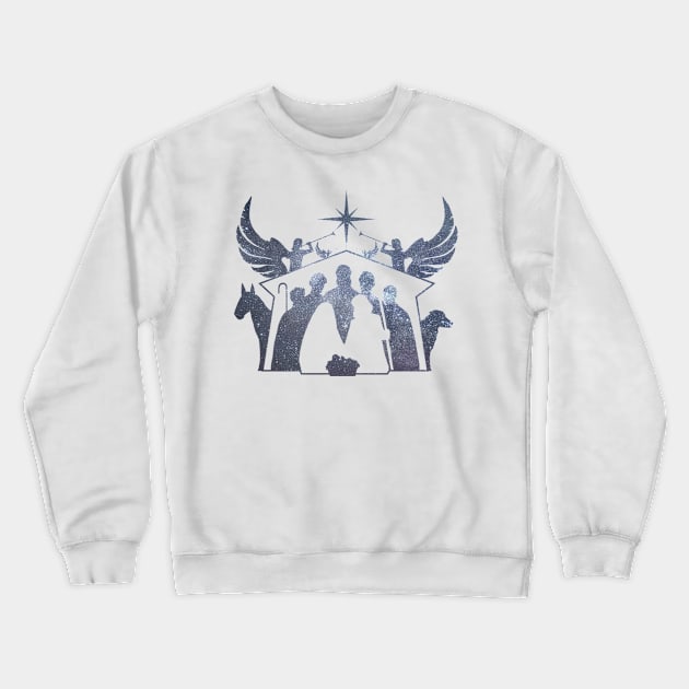 Nativity Crewneck Sweatshirt by thelamboy